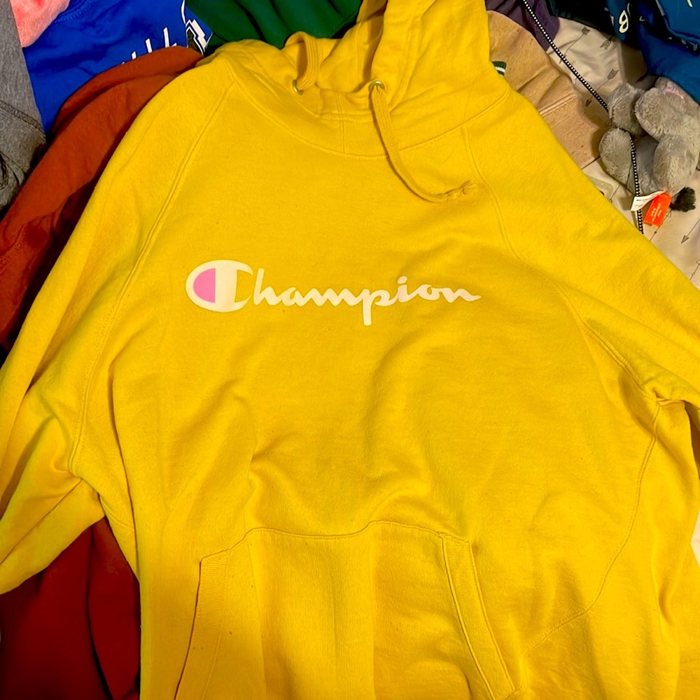 Champion Swoop Neck, Hooded Sweatshirt